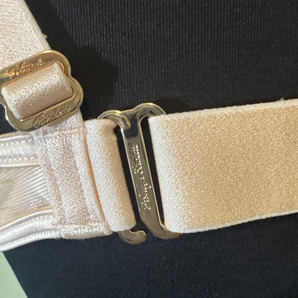 Honey Birdette‎ Crystal Champagne Bra Satin Rhinestone NWOT Size 36D - Picture 7 of 7